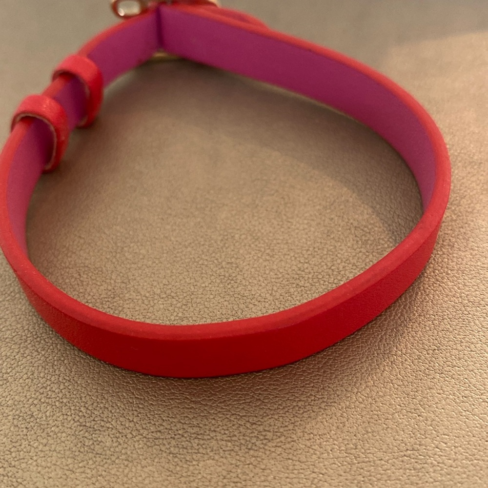 KEEP collective reversible leather charm bracelet